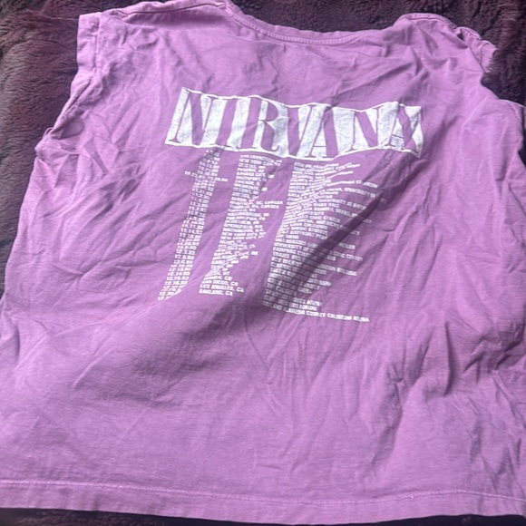 NIRVANA Lavender Angel Tee - Picture 2 of 4